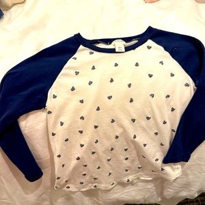 Girls top 3/4 sleeve